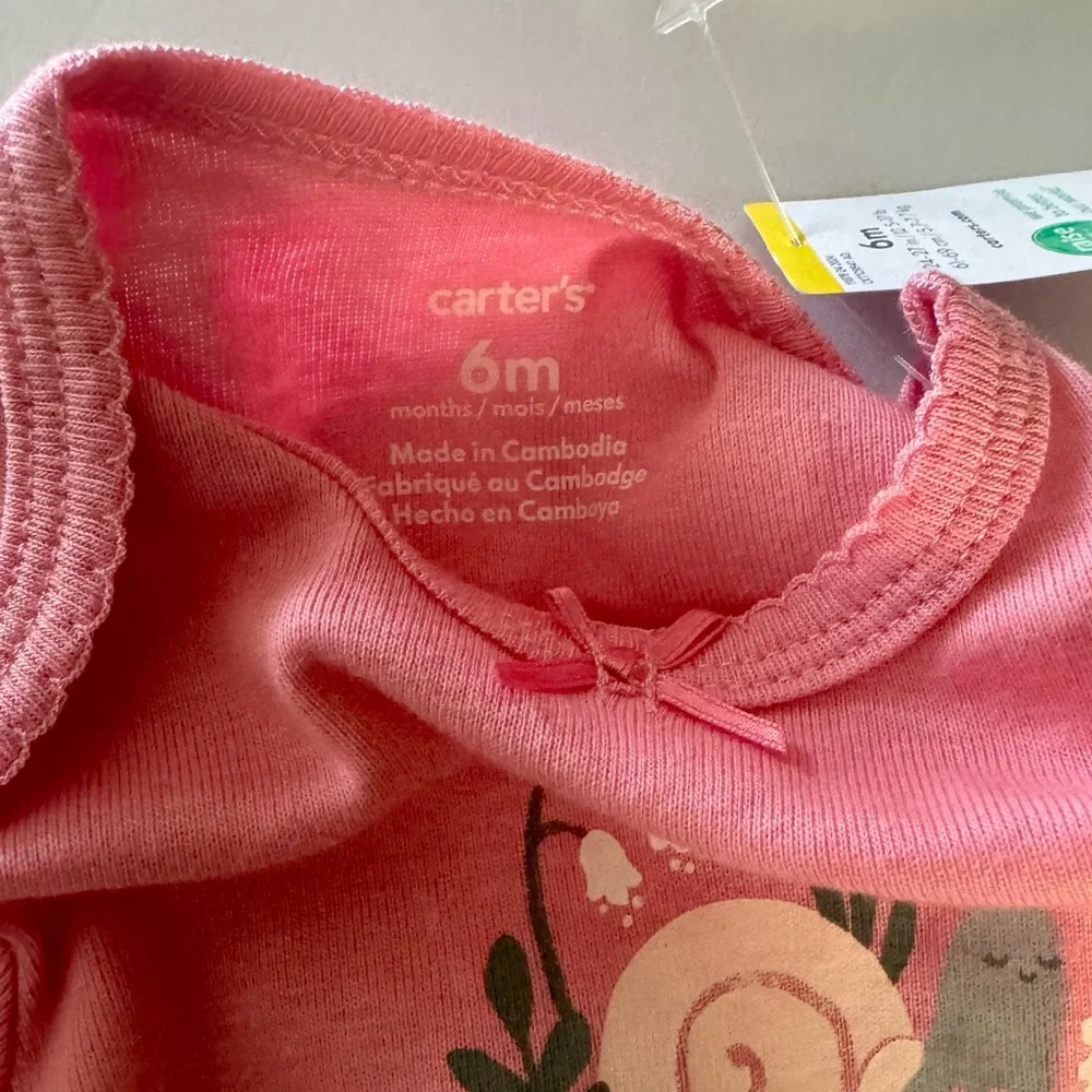 Carter's Baby 2 - Pack Body Suit 6M